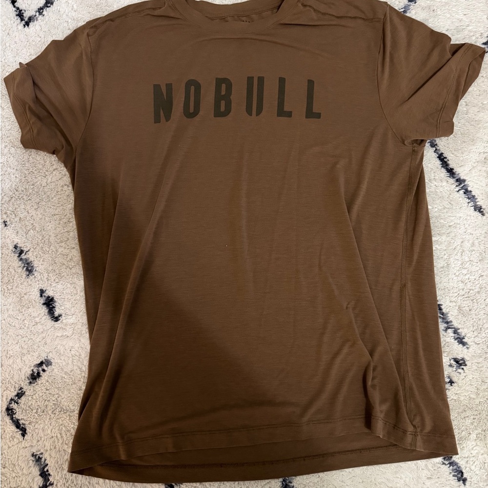 NOBULL  Brown Short Sleeve Tee